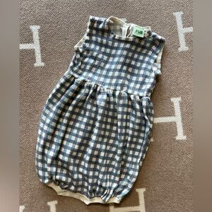 fub Cloudy Blue Baby Romper